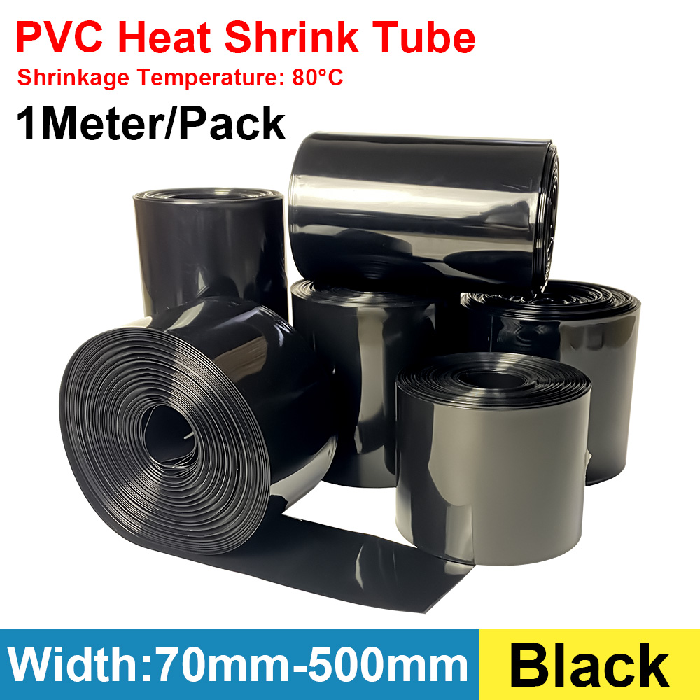 Shrink Sleeve Pvc - 1 meter 18650 Lipo Batterij PVC