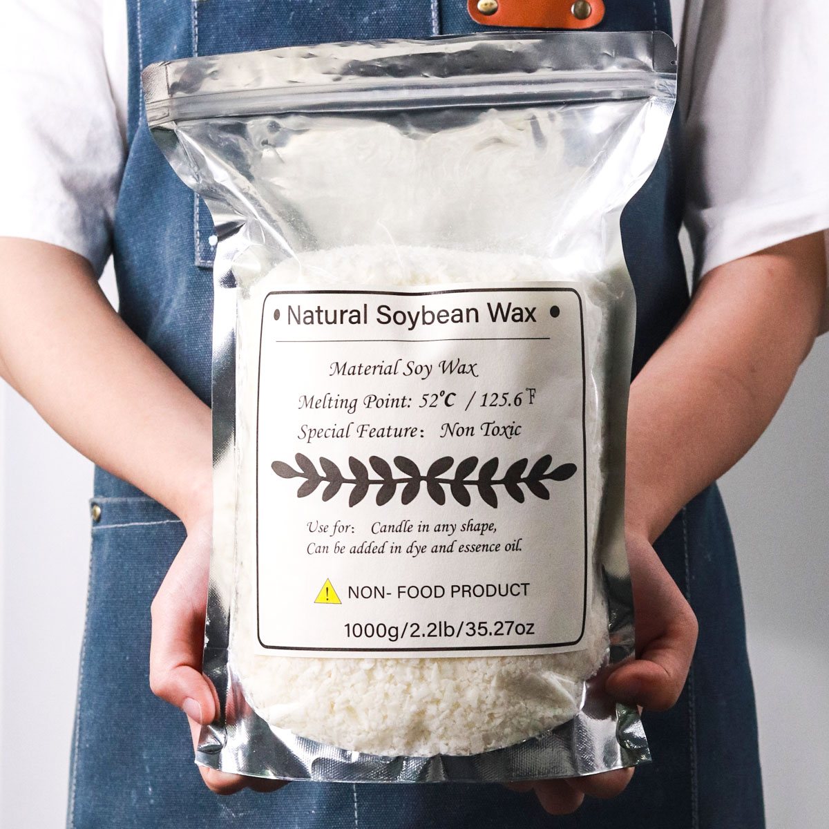 Candle Making Supplies Usa - 1KG Natuurlijke Soja Wax Korrelige Geurkaars