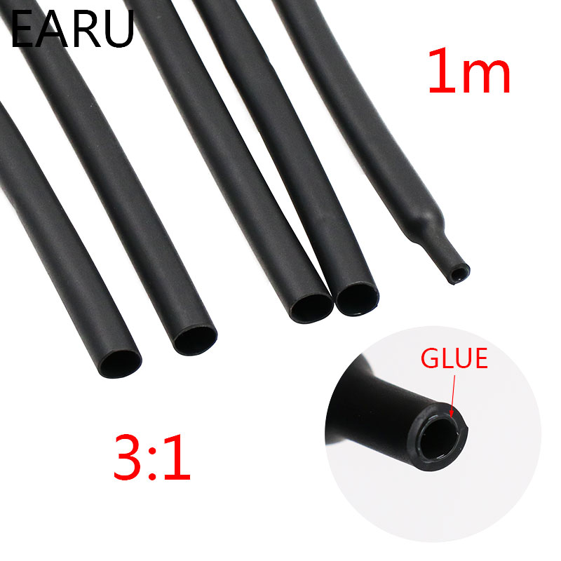 Shrink Sleeve Pvc - 1 M/partijen 3:1 Krimpkous met Lijm
