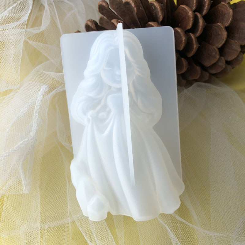 3D Schattige Prinses Siliconen - Candle Supply recensie en prijs