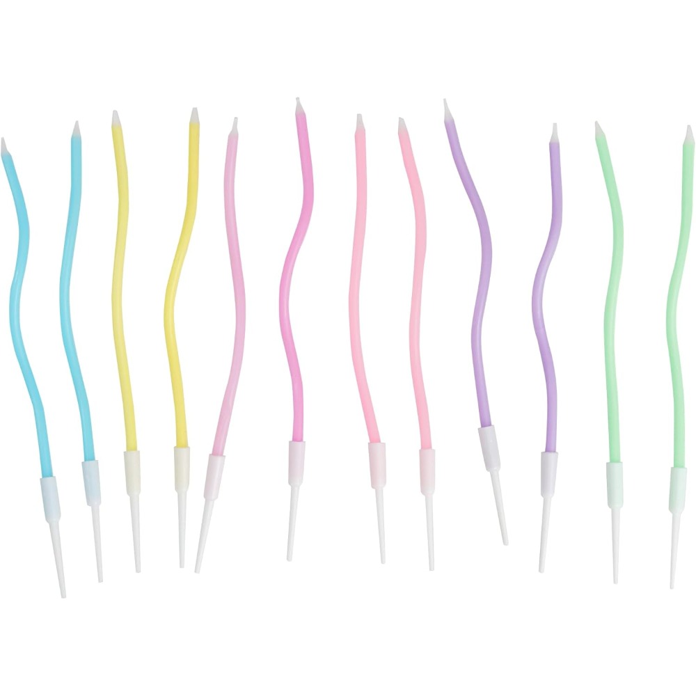 Regenboogspiraal verjaardagska - Candle Supply recensie en prijs