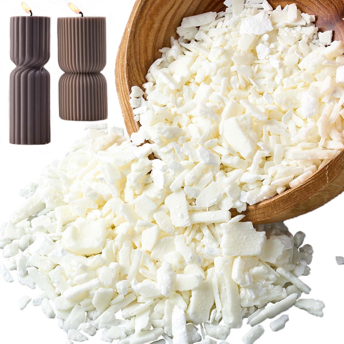 1 pond zuiver witte sojawas vo - Candle Making Supplies Usa recensie en prijs