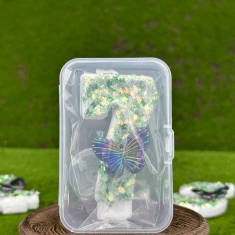 1Pc Groene Pailletten Nummer 0 - Candle Supply recensie en prijs